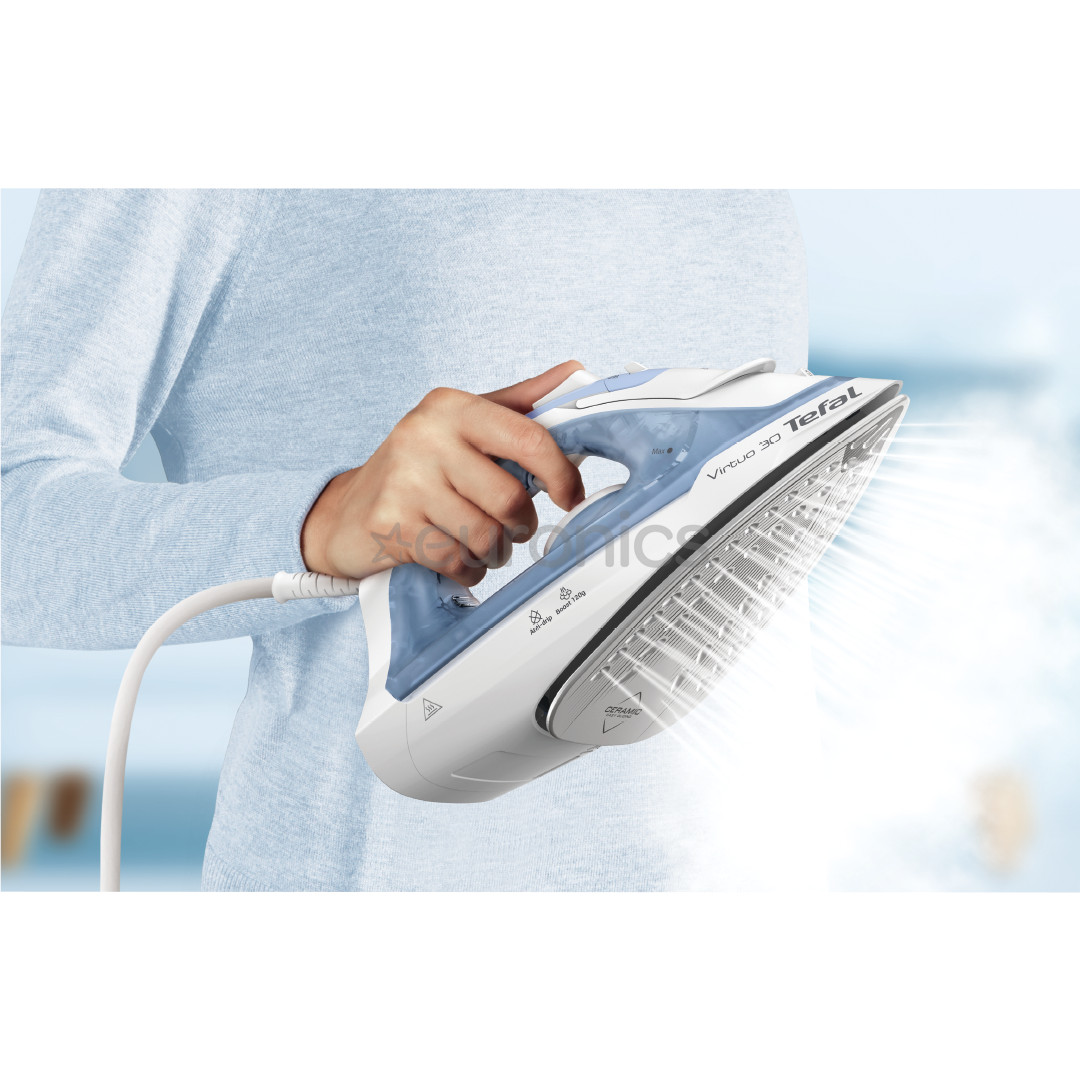 Tefal Virtuo 30, 2000 W, blue - Steam iron