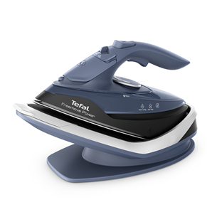 Tefal Freemove Power, 2600 W, zila/melna - Bezvadu tvaika gludeklis FV6675E0