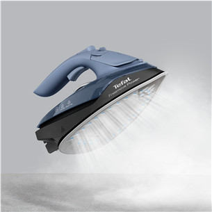 Tefal Freemove Power, 2600 W, zila/melna - Bezvadu tvaika gludeklis