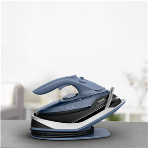 Tefal Freemove Power, 2600 W, zila/melna - Bezvadu tvaika gludeklis
