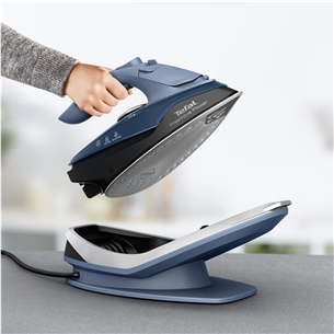 Tefal Freemove Power, 2600 W, zila/melna - Bezvadu tvaika gludeklis