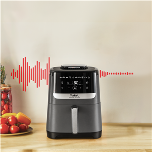 Tefal Easy Fry Silence, 1670 Вт, 5 л, серый - Аэрогриль