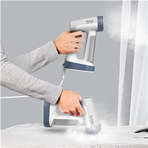 Tefal Pure Force, 2-in-1, 1800 W, white/blue - Garment steamer