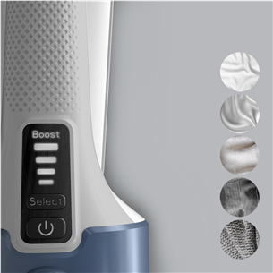 Tefal Pure Force, 2-in-1, 1800 W, white/blue - Garment steamer