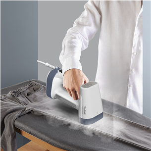 Tefal Pure Force, 2-in-1, 1800 W, white/blue - Garment steamer
