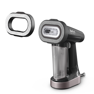 Tefal Pure Force, 3 в 1, 1800 Вт, черный/розовый - Ручной отпариватель DT8765E0