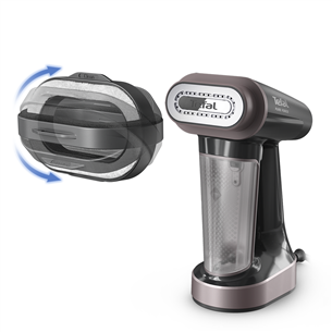 Tefal Pure Force, 3 в 1, 1800 Вт, черный/розовый - Ручной отпариватель