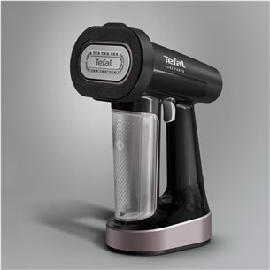 Tefal Pure Force, 3 в 1, 1800 Вт, черный/розовый - Ручной отпариватель