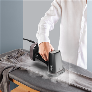 Tefal Pure Force, 3 в 1, 1800 Вт, черный/розовый - Ручной отпариватель