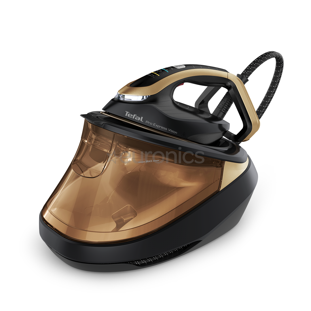 Tefal Pro Express Vision, melna/zelta - Gludināšanas sistēma