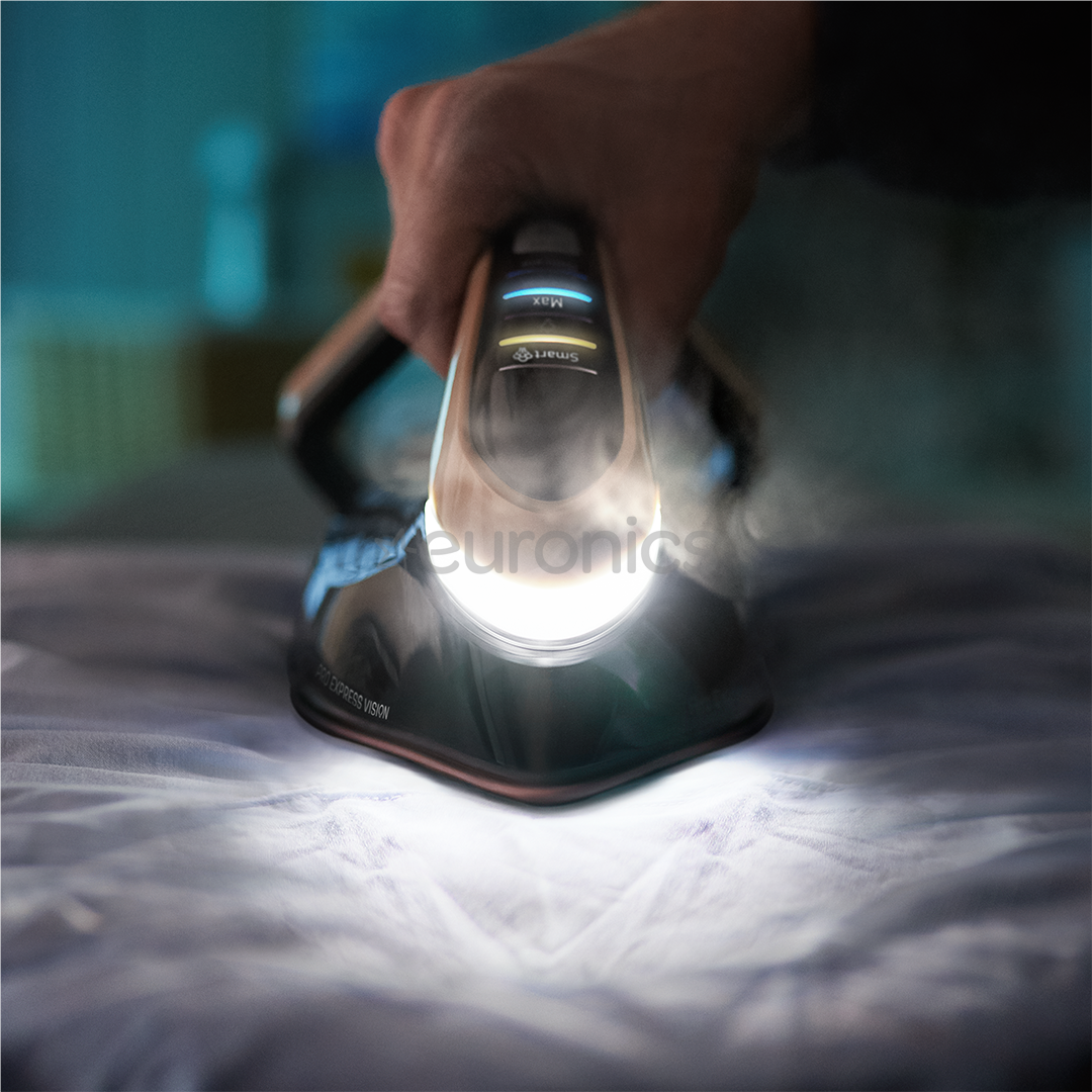 Tefal Pro Express Vision, melna/zelta - Gludināšanas sistēma