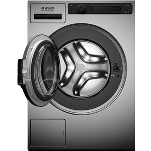 Asko, Professional, 7 kg, depth 59,1 cm, 1400 rpm, grey - Front load washing machine
