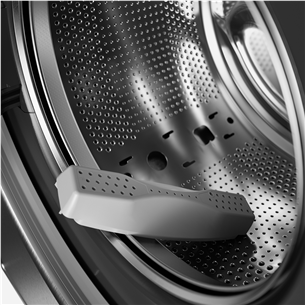 Asko, Professional, 7 kg, depth 59,1 cm, 1400 rpm, grey - Front load washing machine
