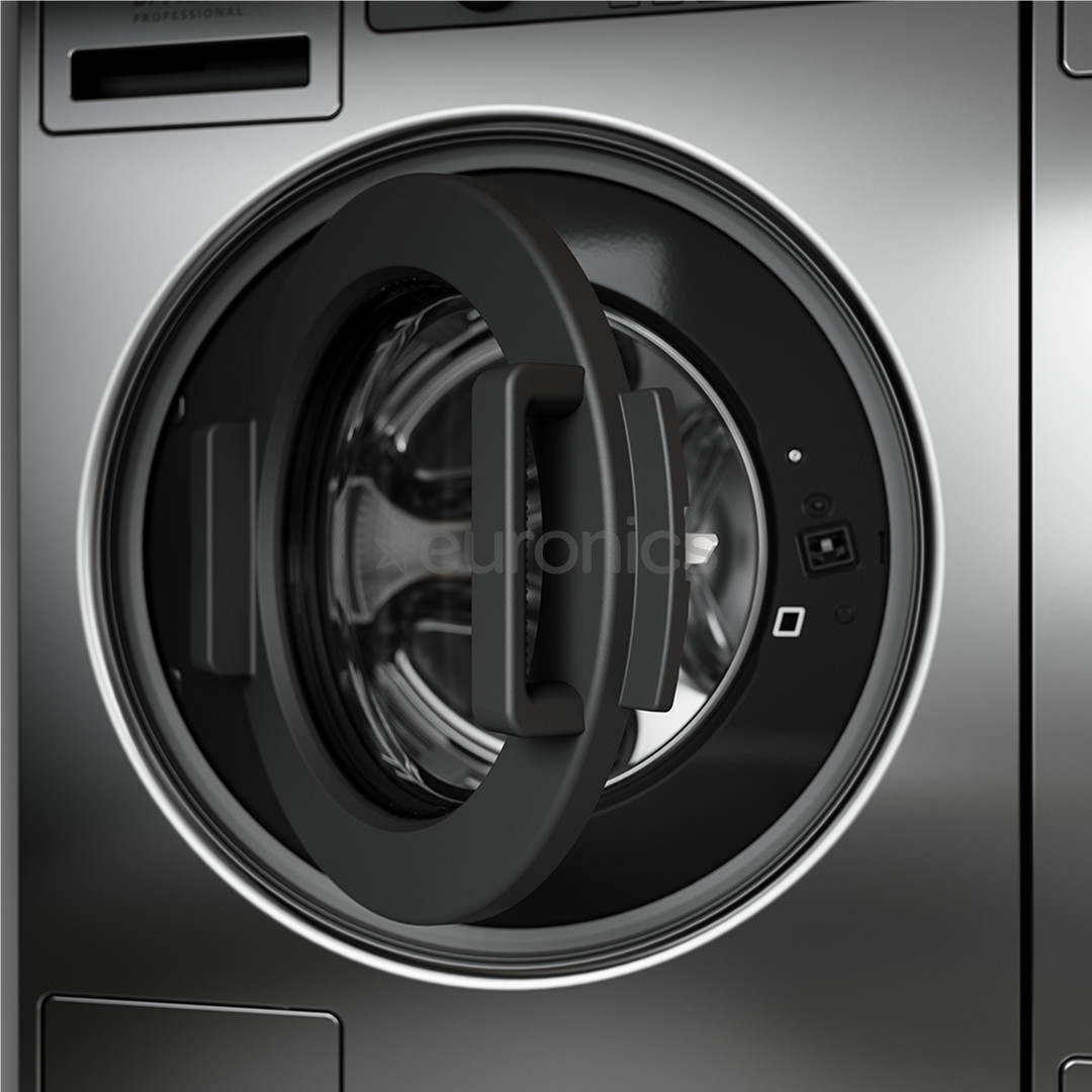 Asko, Professional, 7 kg, dziļums 59.1 cm, 1400 apgr/min., pelēka - Veļas mazgājamā mašīna ar priekšējo ielādi