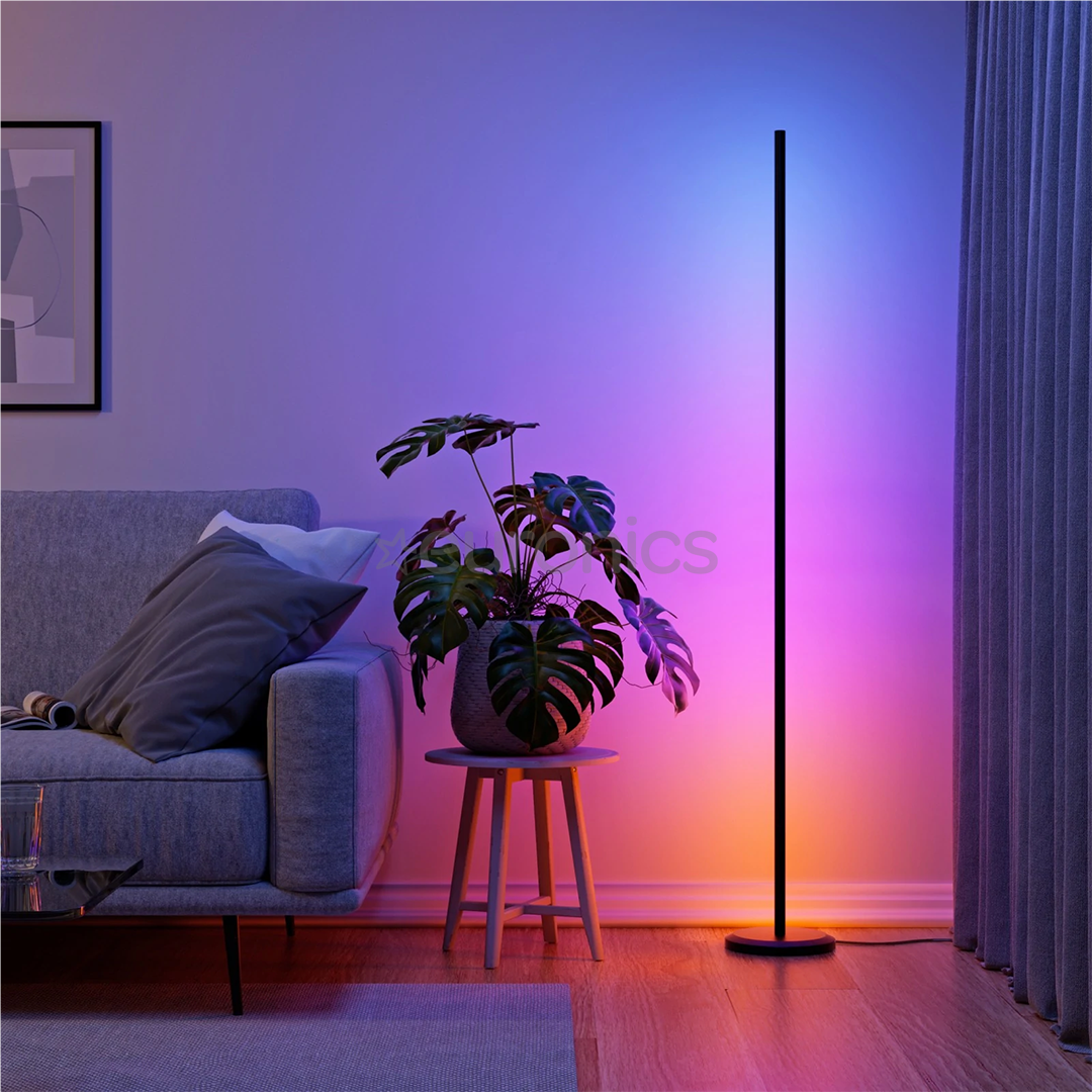 Nanoleaf Matter Smart Multicolor Floor Lamp, черный - Умная лампа