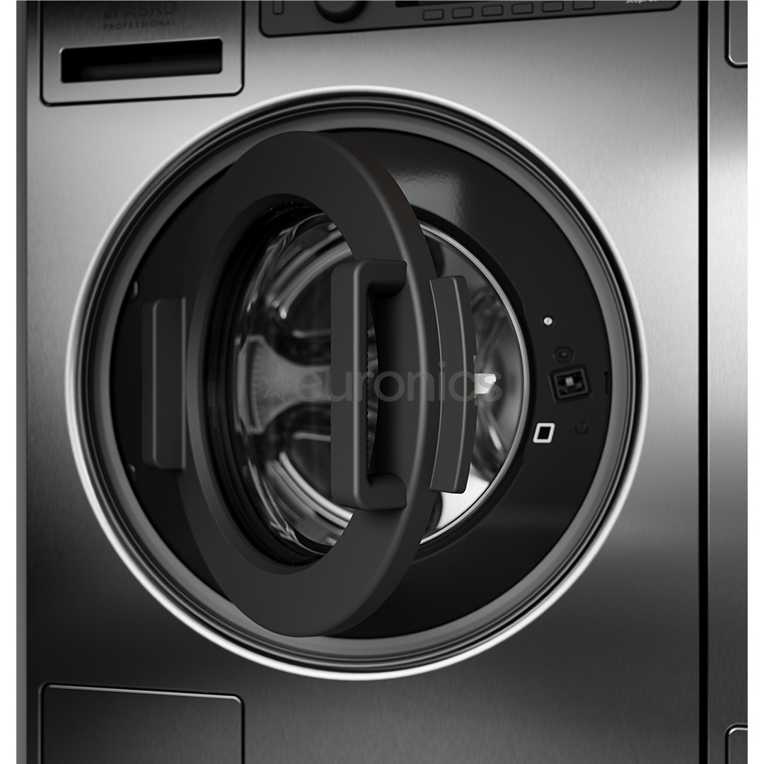 Asko, Professional, 7 kg, depth 59,1 cm, 1600 rpm, stainless steel - Front load washing machine