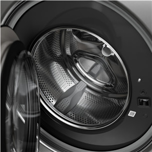 Asko, Professional, 7 kg, depth 59,1 cm, 1600 rpm, stainless steel - Front load washing machine