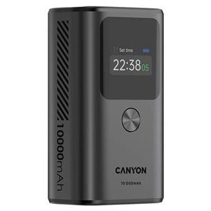 Canyon OnPower 130, 10000 мАч, темно-серый - Внешний аккумулятор
