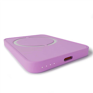 Puro Mini Power Mag, 15 Вт, 4200 мАч, розовый - Внешний аккумулятор