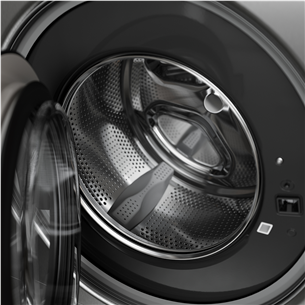 Asko, Professional, 9 kg, depth 70,6 cm, 1400 rpm, stainless steel - Front load washing machine