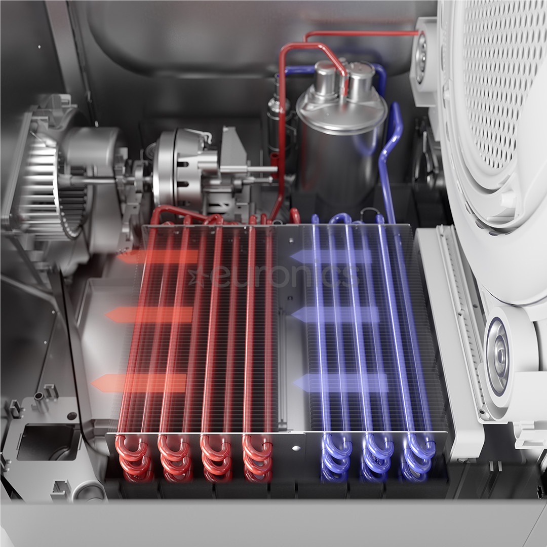 Asko, Professional, 8 кг, глубина 76,9 см, нерж. сталь - Сушильная машина