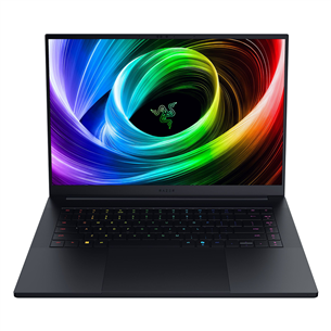 Razer Blade 16, QHD+, OLED, 240 Hz, Ryzen AI 9, 32 GB, 1 TB, RTX 5070, ENG, melna - Portatīvais dators RZ09-05286EN3-R3E1