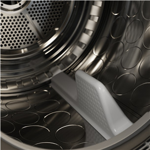 Asko, Professional, 7 kg, depth 65,4 cm, stainless steel - Clothes dryer