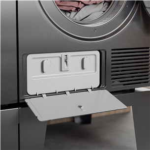 Asko, Professional, 7 kg, depth 65,4 cm, stainless steel - Clothes dryer