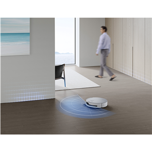 Ecovacs Deebot X8 OMNI, Wet & Dry, white - Robot vacuum cleaner