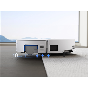 Ecovacs Deebot X8 OMNI, Wet & Dry, white - Robot vacuum cleaner