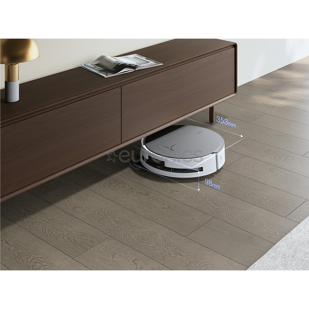 Ecovacs Deebot X8 OMNI, Wet & Dry, balta - Robots putekļu sūcējs
