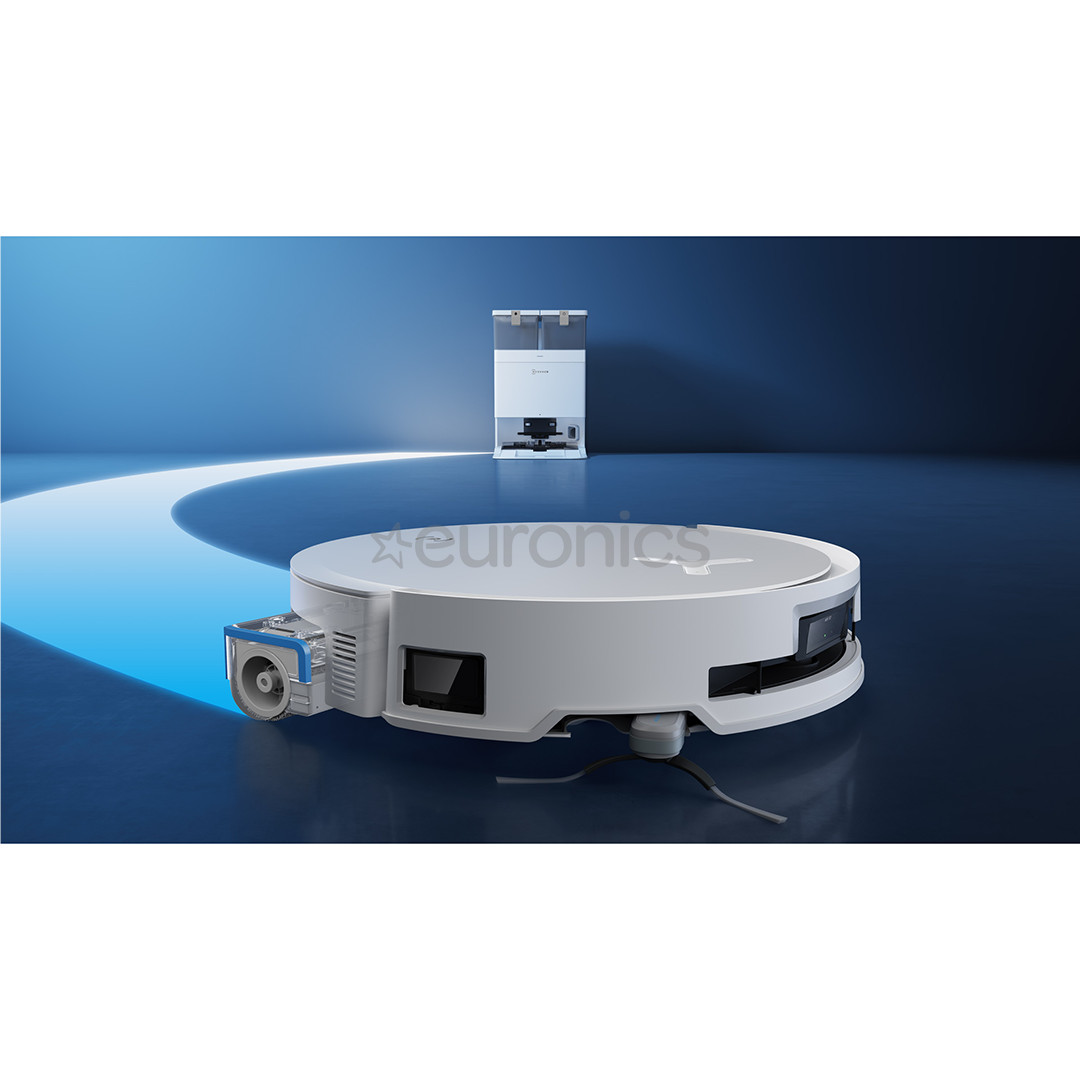 Ecovacs Deebot X8 OMNI, Wet & Dry, balta - Robots putekļu sūcējs