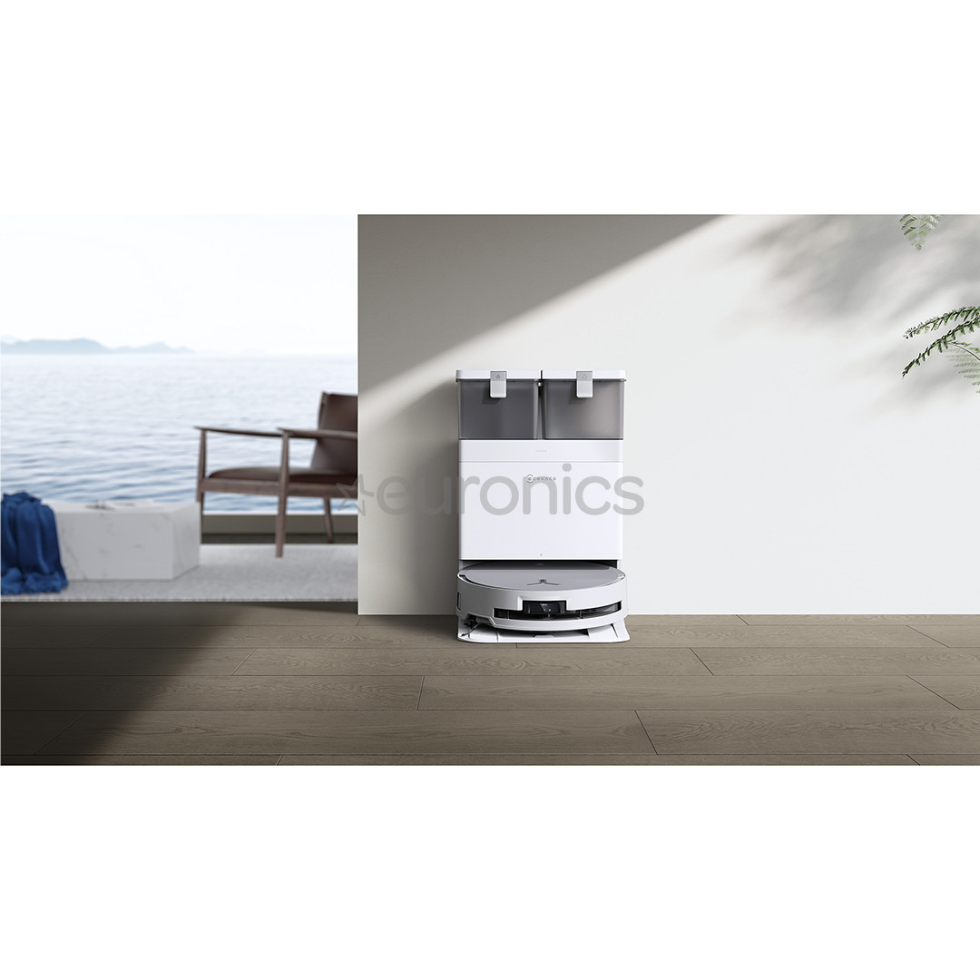 Ecovacs Deebot X8 OMNI, Wet & Dry, balta - Robots putekļu sūcējs