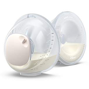 Philips Avent Hands-free, balta - Dubultais elektriskais krūts piena pumpis