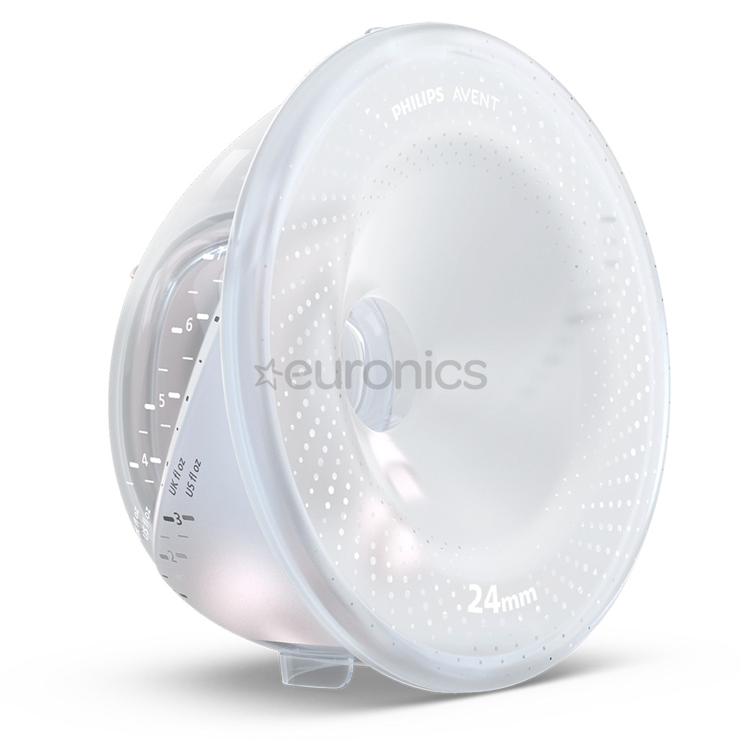 Philips Avent Hands-free, balta - Dubultais elektriskais krūts piena pumpis