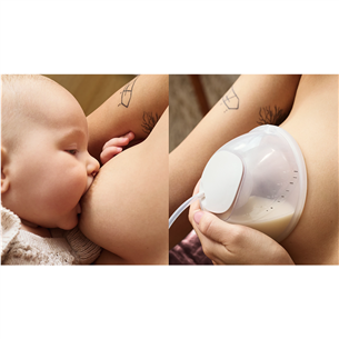 Philips Avent Hands-free, balta - Dubultais elektriskais krūts piena pumpis