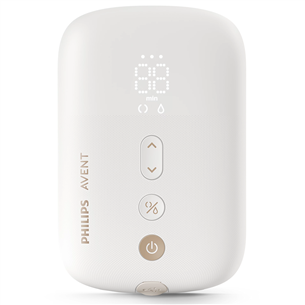 Philips Avent Hands-free, balta - Dubultais elektriskais krūts piena pumpis