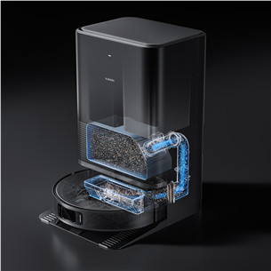 Xiaomi X20 Max, Wet & Dry, melna - Robots putekļu sūcējs