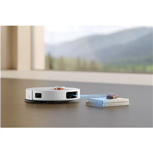 Xiaomi Robot Vacuum X20 Pro, Wet & Dry, balta - Robots putekļu sūcējs