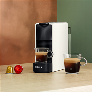 Krups Nespresso Essenza Mini, balta - Kapsulu kafijas automāts