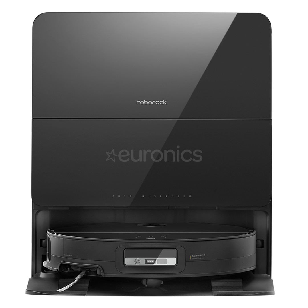 Roborock Saros 10, Wet & Dry, melna - Robots putekļu sūcējs