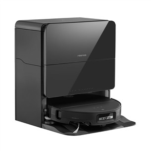 Roborock Saros 10, Wet & Dry, melna - Robots putekļu sūcējs