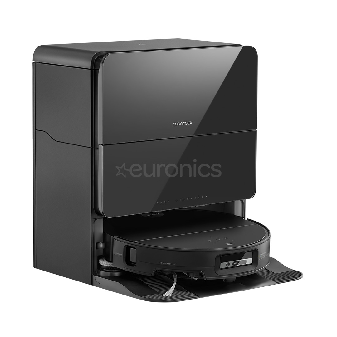 Roborock Saros 10, Wet & Dry, melna - Robots putekļu sūcējs