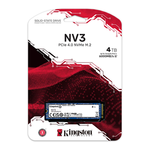 Kingston SNV3S, 4 TB, blue - SSD