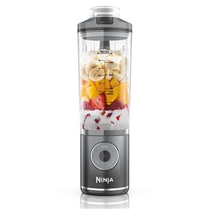 Ninja Blast Max, pelēka - Portatīvais bezvadu blenderis BC251EUGY