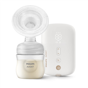 Philips Avent, uzlādējams, balta - Elektriskais krūts piena pumpis