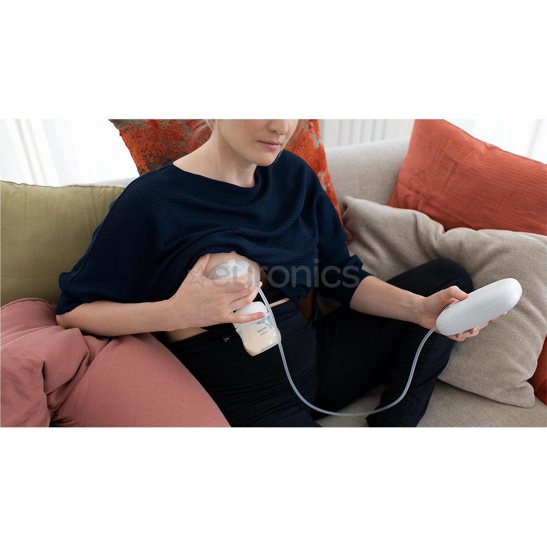 Philips Avent, uzlādējams, balta - Elektriskais krūts piena pumpis