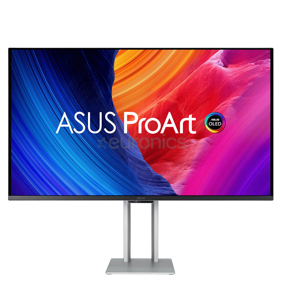 Asus ProArt OLED, 32'', 240 Hz, OLED, silver - Monitor