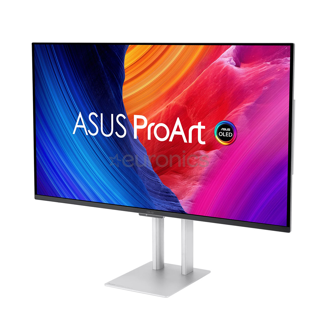 Asus ProArt OLED, 32'', 240 Hz, OLED, silver - Monitor