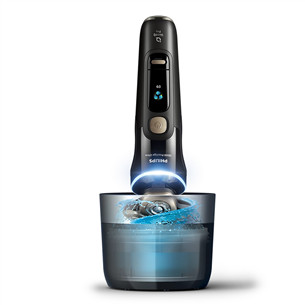 Philips i9000 Prestige Ultra, melna - Skuveklis